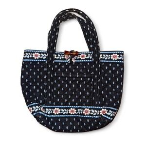 Vintage Vera Bradley mini blue floral handbag